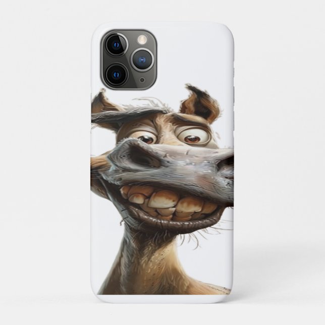 funny donkey art design Case-Mate iPhone case (Back)