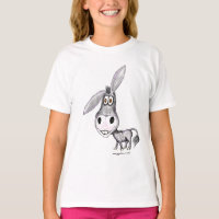 Funny donkey t-shirt design