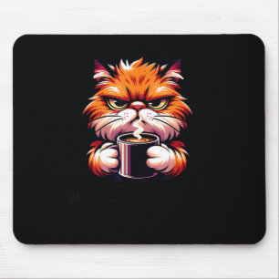 Funny Don't Bother Me Right Meow Cats Cat Coffee M Mouse Pad
