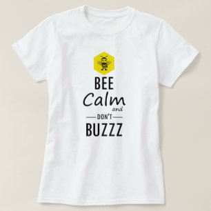Funny "Don't Buzzz" Bee T-Shirt