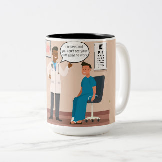 Funny Don't Want to Work Coffee Mug