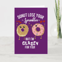 Funny Donut Sayings Greeting Card
