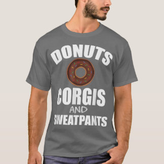 FUNNY DONUTS CORGIS SWEATPANTSDog Lovers Gift  T-Shirt