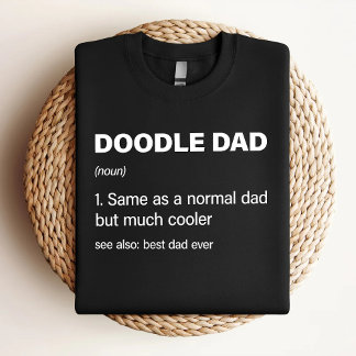 Funny Doodle Dad Definetion T-Shirt