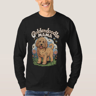 Funny Doodle Mama For A Goldendoodle Mum Golden Do T-Shirt