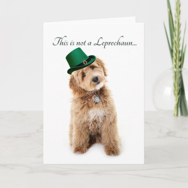 Funny Doodle St. Patricks Day Card (Front)