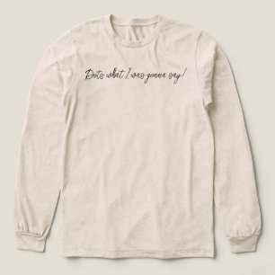 Funny Dots What I Was Gonna Say Mahjong Script Tri-Blend Shirt