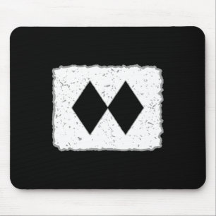 Funny Double Black Diamonds Ski Snowboard Skiing S Mouse Pad