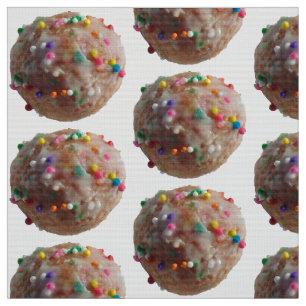 Funny Doughnut hole fabric
