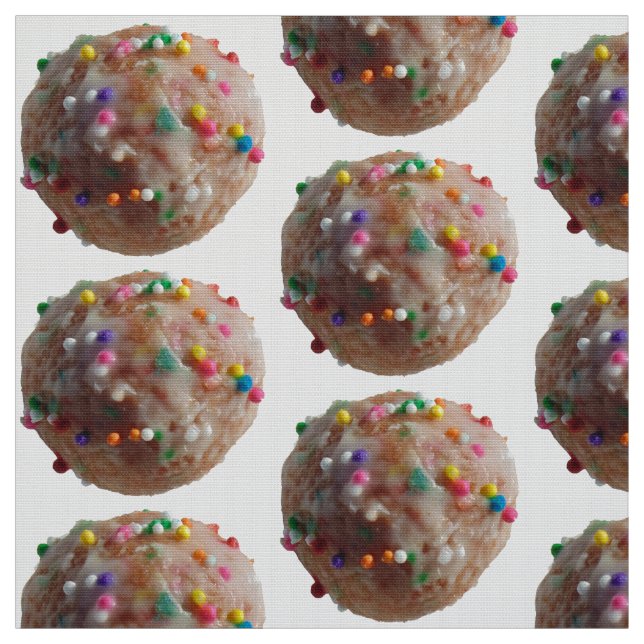 Funny Doughnut hole fabric (Swatch)