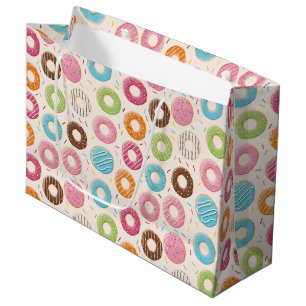 Funny Doughnut Large Gift Bag