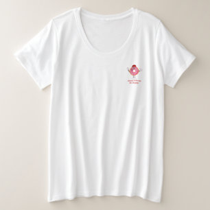 Funny Doughnut T-Shirt – Doughnut Worry Be Happy G Plus Size T-Shirt