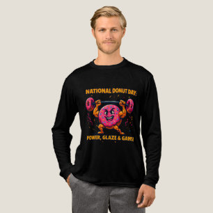 Funny Doughnut T-Shirt – Sweet, Colourful & Totall Tri-Blend Shirt