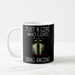 Funny Drag Racing For Girls Kid Drag Racer Driftin Coffee Mug