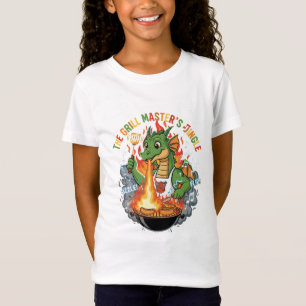Funny Dragon Grill Master BBQ & Grilling Cartoon T-Shirt