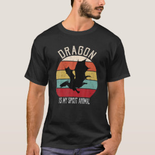 Funny Dragon Is My Spirit Animal Lover Men Women B T-Shirt