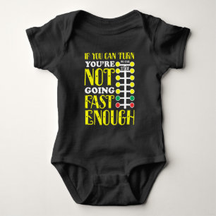 Funny Dragster Driver Race Car Enthusiast Baby Bodysuit