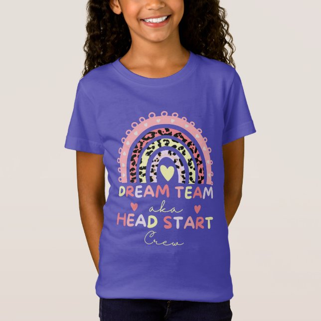 Funny Dream Team aka Head Start Crew T-Shirt (Front)
