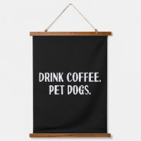Funny Drink Coffee Pet Dogs Cute Coffee Lover Dog