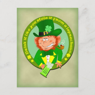 Funny Drink It Like You Stole It Invitation