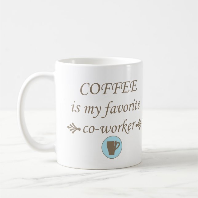 Funny drinker coffee quotes coffee mug (Left)