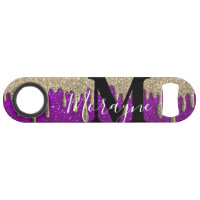 Funny Drinking Beer Glitter Drip Sparkles Gold