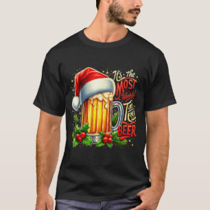 Funny Drinking Christmas Santa Beer Lovers Trend N T-Shirt