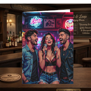 Funny Drinking Humor Birthday  Card