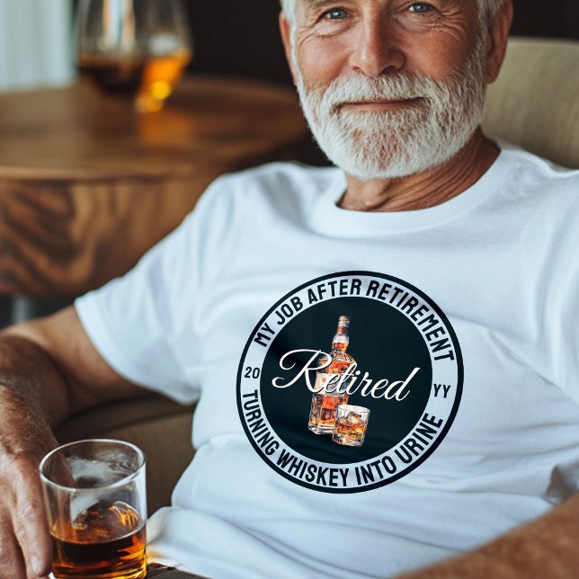 Funny Drinking Retirement Tri-Blend Shirt (Creator Uploaded)