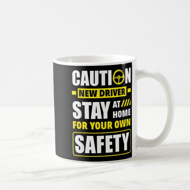 Funny Driver's License New Driver  Coffee Mug (Right)