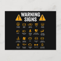 Funny Driving Warning Signs 101 Auto Mechanic Gift