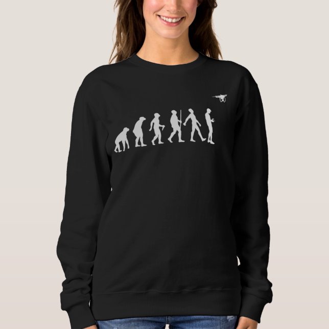 Funny Drone Pilot Men Women Rc Flight Drone Operat Sweatshirt (Front)