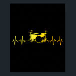 Funny Drummer Art For Men Women Kids Drumming Love Poster<br><div class="desc">Funny Drummer Art For Men Women Kids Drumming Lover Drummer</div>