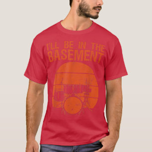 Funny Drummer Art Men Women Drumming Drum Set Musi T-Shirt