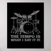 Funny Drumming Art For Men Women Drumline Drum Set