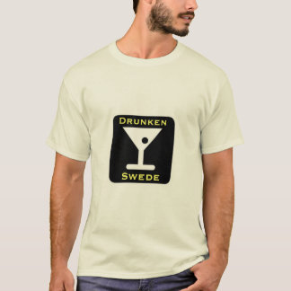 Funny Drunken Swede Scandinavian Drinking T-Shirt