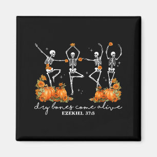Funny Dry Bones Come Alive Ezekiel 37_5 Ballet Ske Magnet