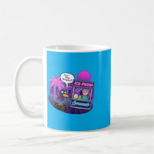 Funny Duck At Lemonade Stand Asking Gs Coffee Mug