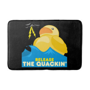 Funny Duck Bath Mat