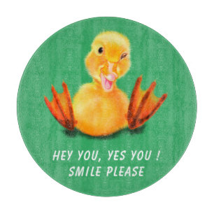 Funny Duck Cutting Board