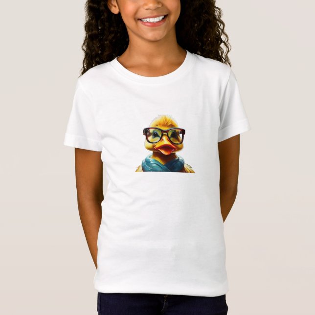 funny duck for kids T-Shirt (Front)
