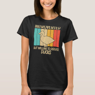 Funny Duck For Men Women Mallard Mandarin Duck Lov T-Shirt