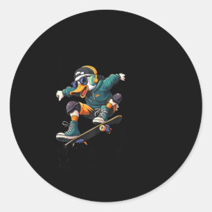 Funny Duck Graphic Tees Men Women Teens Funny Quot Classic Round Sticker