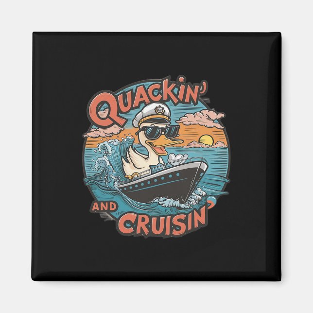 Funny Duck Hunting Hiding  Magnet (Front)