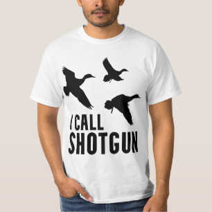 Funny Duck Hunting I Call Shotgun T-Shirt