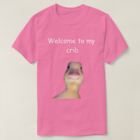 Funny Duck Meme – “Welcome to My Crib” Cute Animal