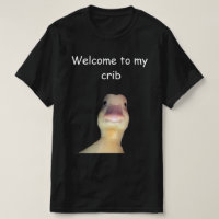 Funny Duck Meme – “Welcome to My Crib” Cute Animal
