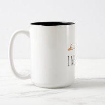 Funny Duck Mug | "I Need Mum" Cute Baby Duck Coffe