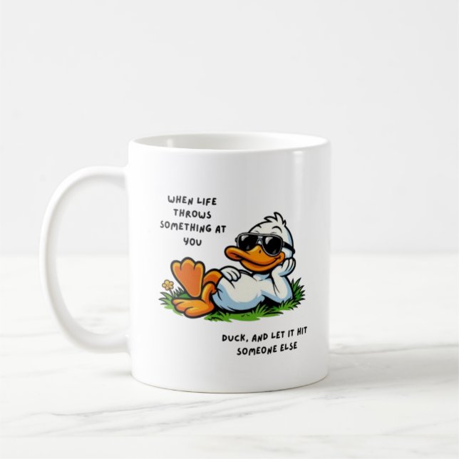funny duck mugs (Left)