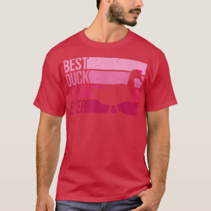 Funny Duck Mum Art For Women Girls Mothers Day Duc T-Shirt